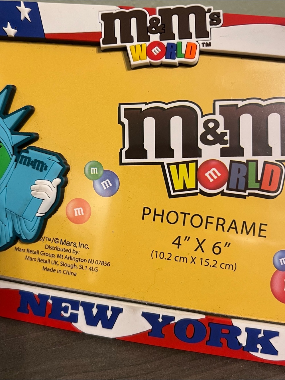 vintage 2012 M&M's World New York Photoframe - Picture 2 of 3
